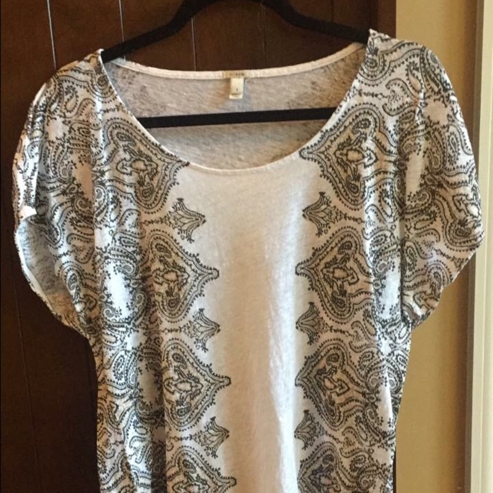 J.Crew Linen Tee